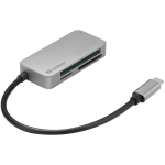 Sandberg M&auml;lukaardi lugeja 136-38, USB 3.2 Gen 1 Type-C, 1 tk, CF, MMC, MicroSD, SD, SDHC, SDXC, xD, must