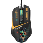 A4Tech M&auml;ngurihiir A4TMYS47619, 129mm, 70mm, 39mm, 9 nuppu, 200-1200 DPI, USB, programmeeritavad nupud, laser, RGB valgustus