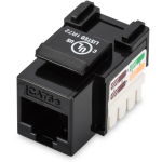 Digitus CAT 5e keystone pistik DN-93501, 1 port, UTP, RJ45 LSA-le, 1 GBit/s, 100 MHz, v&auml;rvikood EIA/TIA 568 A & B
