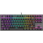 Genesis THOR 303 TKL m&auml;ngu klaviatuur NKG-1882, USB, mehaaniline, RGB, 49g, Hot Swap l&uuml;litid, N-Key Rollover, 50 miljonit klikki