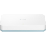 D-Link L&uuml;liti DGS-1008D/E, 8 x 10/100/1000 Mbps, Halduse, Laua, Voogude kontroll, automaatne tuvastamine, QoS
