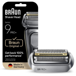 Braun 96M raseerija vahetuspea Series 9 Pro+, h&otilde;bedane, 5+1 elementi, 0,00 mm, &uuml;hilduv Series 9-ga