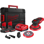 Milwaukee M12 FROS5-502X 4933493651, 150mm, 12V, 5Ah, 6400-24000rpm, 8 kiirust, harjadeta, s&uuml;steemikast, 2 akut, laadija