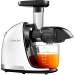 AMZCHEF 1501-WT aeglane mahlapress, 150 W, 90-110 p/min, 220-240V, <60 dB, kompaktne, tagurpidi