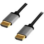 LogiLink CHA0103 HDMI-kaabel, 5m, 4K/60Hz, 18Gbps, HDMI 2.0, HDR, ARC, 3D, must