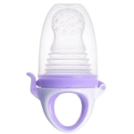 Kidsme Food Feeder Plus 160361LA, alates 6 kuust, silikoon, pol&uuml;prop&uuml;leen, lavendel, 360&deg; p&ouml;&ouml;rlemine