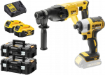 Akukruvikeeraja-trell 18V (2x4.0Ah) DCK2023M2T-QW DEWALT