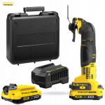 Akuga mitmeotstarbeline t&ouml;&ouml;riist STANLEY FATMAX V20 18V (2x2.0Ah) SFMCE500D2K-QW