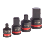 Amortisaatori adapteri komplekt 4 tk. 4932480356 MILWAUKEE
