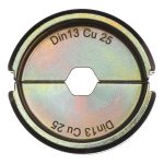 PRESES VEIDNES DIN STANDARTS, VARA, DIN13 CU 25 - 1 PC, 4932459466 MILWAUKEE