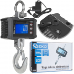 Digital rechargable crane scale 1000kg G71158 GEKO