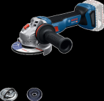 Akumulatora slīpma&scaron;īnas GWS 18V-11 PROFESSIONAL BOSCH 06019N4101