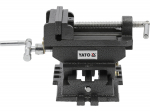 Yato Masinaviis 100MM YT-65075, 80MM, 7.2KG, malmist, p&uuml;sivalt kinnitatud t&ouml;&ouml;pingile