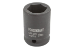 J&otilde;upadrun FORCEKRAFT FK-46525, 25 mm, 3/4"DR, 6-kant, CrMo teras