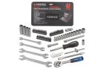 T&ouml;&ouml;riistakomplekt, FORSAGE, F-2622-5, 62 tk, 1/4" kuuskant, plastkarbis