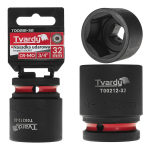 Impact socket Tvardy T00212-32 3/4" 6PT 32mm CR-MO