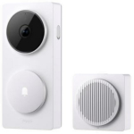 Aqara uksekella kaamera CH-C09D-W, 2K video, 1 USB-C, 1 MicroSD pesa, Bluetooth/Wi-Fi/ZigBee, valge