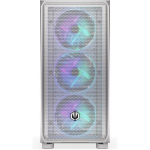 Endorfy Arvutikorpus EY2A018 Midi Tower, valge, 3x 140 mm esivedrud, 1x 140 mm tagumine ventilaator, USB-C, ARGB