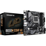 Gigabyte B650M D3HP AX 1.3, AMD Socket AM5, 5+2+2 faasi VRM, kuni 8000MHz DDR5, 2xPCIe 4.0 M.2, Wi-Fi 6E, 2.5GbE LAN