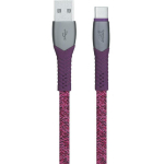Rivacase USB-C kuni USB2 kaabel PS6102RD12, 1.2m, punane, 480Mbps, 5000+ painutusts&uuml;klit