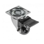 Gtv M&ouml;&ouml;bli ratas Brazylia 1048036, 35mm, 51mm, 30kg, sisseehitatud lukustav pidur, must, 360&deg; p&ouml;&ouml;rlemine