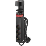 Emos Pikendus P1321PD, 1,5 m, 3&times; 2P + PE, 2&times; USB-A QC 3.0 18 W, 1&times; USB-C PD 20 W, 3680 W, PVC, laste kaitse