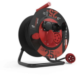 Emos V&auml;lise pikenduskerimine P192250, 25 m, 230 V/400 V, 1,5 mm2, 1 pesa, IP44, kumm, termiline kaitse