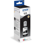 Epson Tindi pudel 105 C13T00Q140, 140ml, Kuni 8000 lehte, must, originaal, 1 pakend