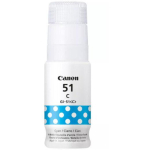 Canon Tindi pudel GI-51C 4546C001, 70ml, kuni 7700 lehte, tilkumis vaba pudel, veatu t&auml;itmisotsik