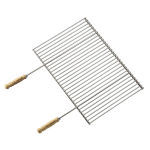 Barbecook professionaalne kroomitud grillrest liha ja k&ouml;&ouml;giviljade k&uuml;psetamiseks l&uuml;hendatav kergesti puhastatav 58.5x68x1cm FSC BC-ACC-7158