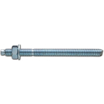 10 X CHISEL PT THREADED ROD M16X190MM