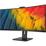 Philips Kumer monitor 34B1U5600CH/00, 3440 x 1440, 350 cd/m&sup2;, 120 Hz, 4 ms, 1 HDMI, USB keskjaam, KVM l&uuml;liti