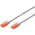 Digitus patch kaabel U/UTP CAT 6 DK-1612-030, 3m, hall, RJ45 isane pistikud, LAN