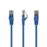 Gembird patch kaabel, PP6U-0.25M/B, 0.25m, 250MHz, 8P8C, U/UTP, RJ45 isane &uuml;hendused