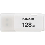 Kioxia Pendrive USB m&auml;lupulk LU202W128GG4, 128 GB, USB 2.0, 20 Mb/s, 8 Mb/s, valge