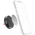 Hama Auto mobiiltelefoni hoidja 00201518, must, 3M liim, 360˚ p&ouml;&ouml;ramine, metall