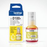 Brother Tindi Pudeli BTD100Y, 48.8ml, 5000 lehte, kollane, k&otilde;rge maht, originaal