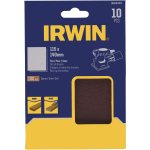 Irwin Liivapaber IW8083003, 140 mm, 115 mm, 10 tk, ilma aukudeta, puidule, 100 gritti tolli kohta