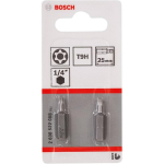 Bosch 2608522008 Kruvikeeraja otsikute komplekt, T9H, 25mm, 1/4", 2 tk, teras