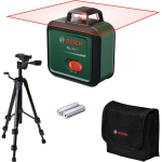 Bosch PLL 360-1 komplekt 0603663L01, 24m, &plusmn;0,4mm/m, 630-650nm, 2. klass, &plusmn;4&deg;, 4s, 1/4", 2x1,5V LR6, 0,45kg
