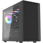 Darkflash DB460M arvutikorpus, Big Tower, must, M-ATX/ITX, 420mm GPU, 174mm CPU jahuti, 12 ventilaatorit, 360mm radiaator