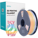 Sunlu PLA+ Silk R 04, 1,75mm, 330m, 1kg, vikerkaarev&auml;rv, l&auml;ikiv, 205-215&deg;C, 50-100mm/s