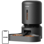 Petlibro Granary food dispenser with double bowl, Wifi, 5L(black)