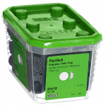 Kattekork, plastik  14/19 must-200tk. 111059 ESSVE