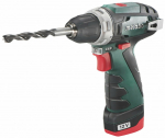 Akutrell PowerMaxx BS Basic/2x2,0Ah, juhul 600984500&MET Metabo