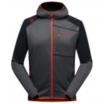 Jaka EXISTENCE Hoody M, izmērs: XL, Carbon/Cherry Tomato, 8058428008346 LA SPORTIVA