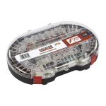 P&ouml;&ouml;rleva multit&ouml;&ouml;riista tarvikute komplekt 276 tk, KREATOR, KRT994000