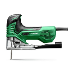 Jigsaw ar cilindriskās rokturi, HIKOKI, CJ160VAW1Z, 800 W, 160 mm grie&scaron;anas jauda, LED gaisma, bezinstrumentu asmeņu maiņa