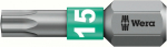 1/4" otsik 867/1 BTZ TORX TX 15x25, Wera, 066122, 1/4, TX 15x25