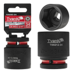 Impact socket Tvardy T00212-34 3/4" 6PT 34mm CR-MO